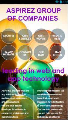 Emulate Android APK Aspirez Group