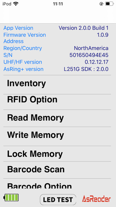 Emulate iPhone app ASR-L251G App using MyAndroid