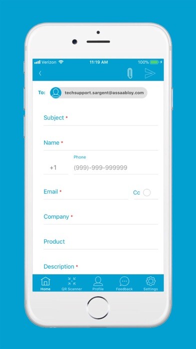 Emulate iPhone app ASSA ABLOY Customer Support using MyAndroid Emulate iPhone app ASSA ABLOY Customer Support using MyAndroid