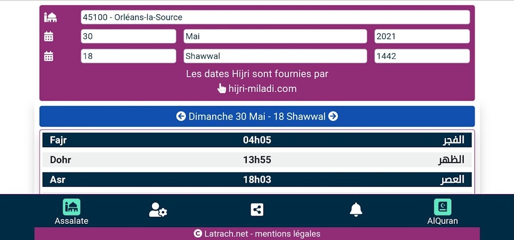 Run android online APK Assalate (Prière) Al Quran ( from MyAndroid or emulate Assalate (Prière) Al Quran ( using MyAndroid Run android online APK Assalate (Prière) Al Quran ( from MyAndroid or emulate Assalate (Prière) Al Quran ( using MyAndroid