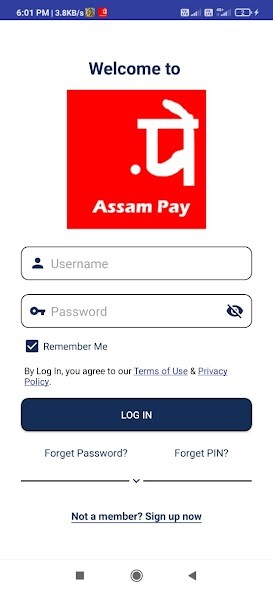 Run android online APK Assam Pay from MyAndroid or emulate Assam Pay using MyAndroid