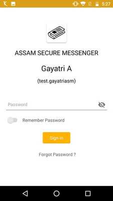Emulate Android APK Assam Secure Messenger (Unreleased) Emulate Android APK Assam Secure Messenger (Unreleased)