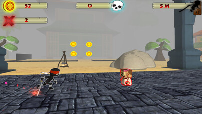 Emulate iPhone app Assassin Japan Ninja vs Zombie Survival Free Game using MyAndroid