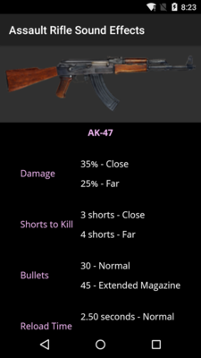 Emulate Android APK Assault Rifle Sound Effects Emulate Android APK Assault Rifle Sound Effects
