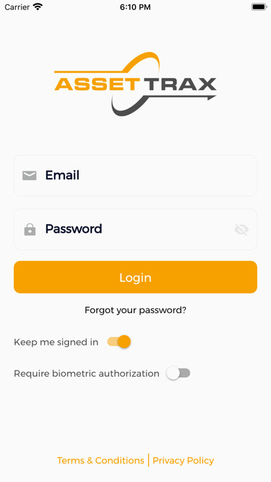 Emulate iPhone app Asset Inspection Manager using MyAndroid