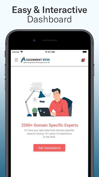 Emulate iPhone app Assignment Desk using MyAndroid