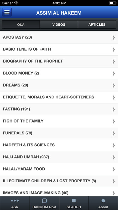 Emulate iPhone app Assim Al Hakeem using MyAndroid Emulate iPhone app Assim Al Hakeem using MyAndroid