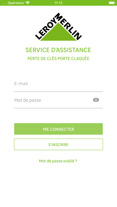 Emulate iPhone app Assistance Clés Leroy Merlin using MyAndroid Emulate iPhone app Assistance Clés Leroy Merlin using MyAndroid