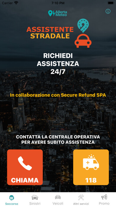 Emulate iPhone app Assistente Stradale using MyAndroid Emulate iPhone app Assistente Stradale using MyAndroid