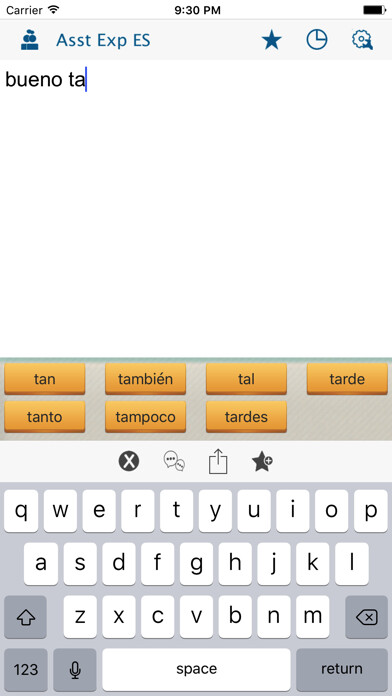 Emulate iPhone app Assistive Express Spanish using MyAndroid Emulate iPhone app Assistive Express Spanish using MyAndroid