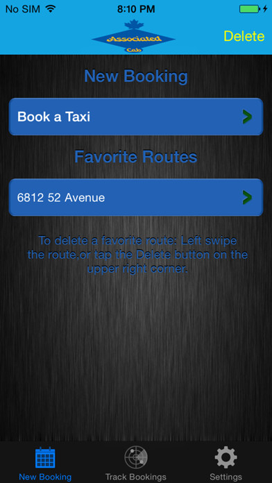 Emulate iPhone app Associated Cab Red Deer using MyAndroid Emulate iPhone app Associated Cab Red Deer using MyAndroid