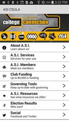 Emulate Android APK Associated Students (CSULA)