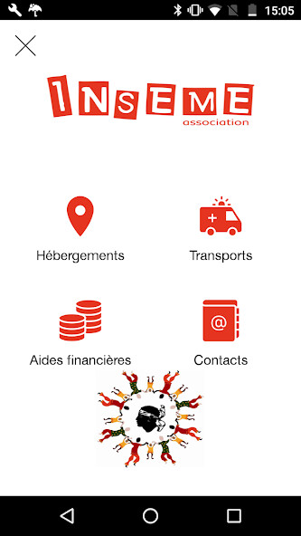 Run android online APK Association INSEME from MyAndroid or emulate Association INSEME using MyAndroid