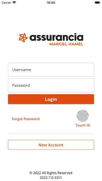 Emulate iPhone app Assurancia Marcel Hamel using MyAndroid Emulate iPhone app Assurancia Marcel Hamel using MyAndroid