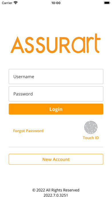 Emulate iPhone app ASSURART using MyAndroid