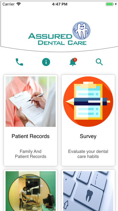 Emulate iPhone app Assured Dental Care using MyAndroid Emulate iPhone app Assured Dental Care using MyAndroid