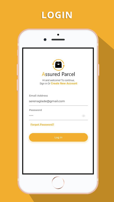 Emulate iPhone app Assured Parcel using MyAndroid Emulate iPhone app Assured Parcel using MyAndroid