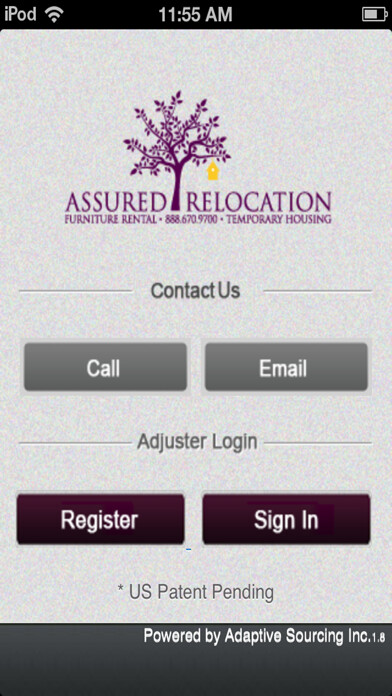 Emulate iPhone app Assured Relocation using MyAndroid