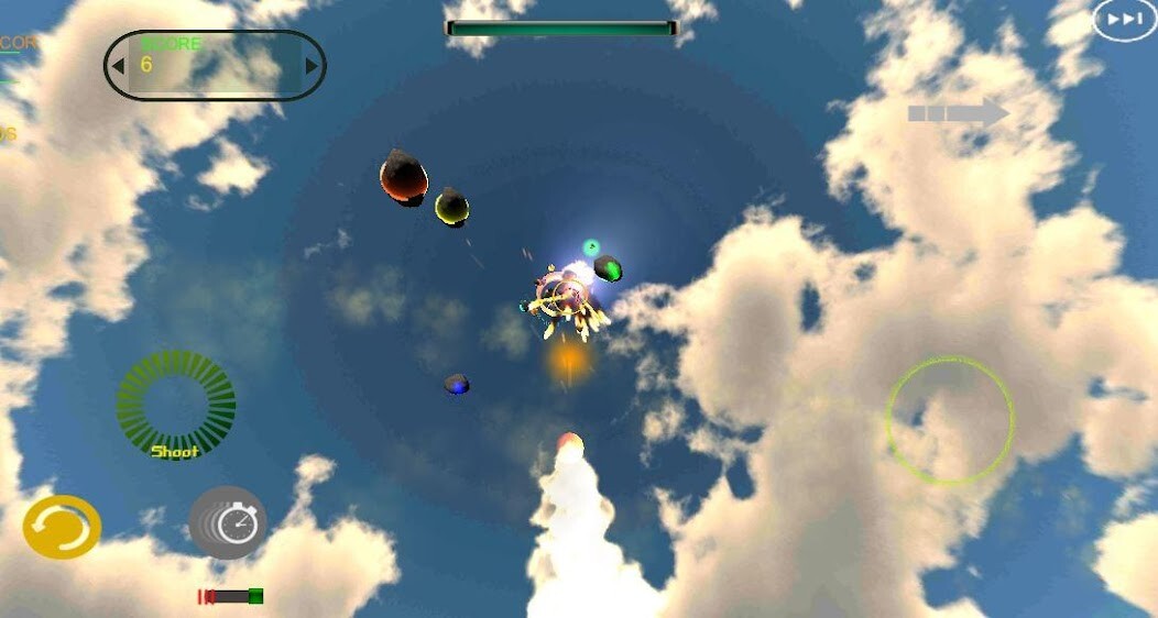 Run android online APK Asteroid in space from MyAndroid or emulate Asteroid in space using MyAndroid
