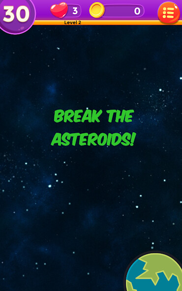 Run android online APK Asteroid Slice from MyAndroid or emulate Asteroid Slice using MyAndroid