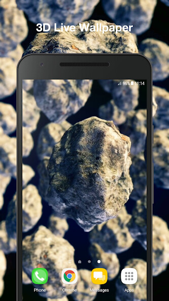 Run android online APK Asteroids Live Wallpaper from MyAndroid or emulate Asteroids Live Wallpaper using MyAndroid