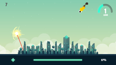 Emulate iPhone app Asteroids Strike using MyAndroid