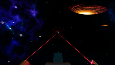 Emulate iPhone app Asteroids VR using MyAndroid