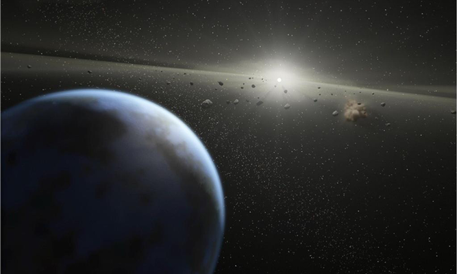 Emulate Android APK Asteroid wallpapers