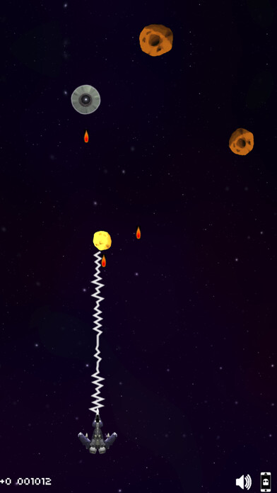 Emulate iPhone app Asteroidy using MyAndroid