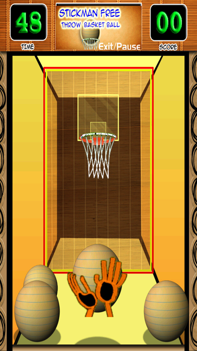 Emulate iPhone app A Stickman Free Throw Basketball Game using MyAndroid Emulate iPhone app A Stickman Free Throw Basketball Game using MyAndroid