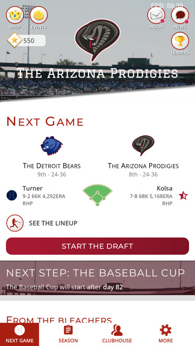 Emulate iPhone app Astonishing Baseball 20 using MyAndroid Emulate iPhone app Astonishing Baseball 20 using MyAndroid