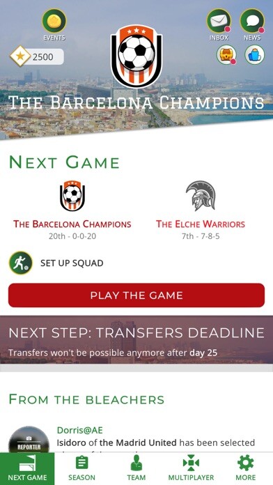 Emulate iPhone app Astonishing Eleven - Soccer GM using MyAndroid Emulate iPhone app Astonishing Eleven - Soccer GM using MyAndroid
