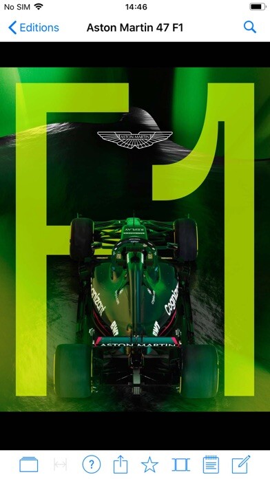 Emulate iPhone app Aston Martin Magazine App using MyAndroid