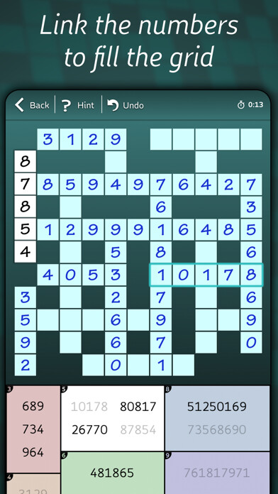 Emulate iPhone app Astraware Number Cross using MyAndroid Emulate iPhone app Astraware Number Cross using MyAndroid
