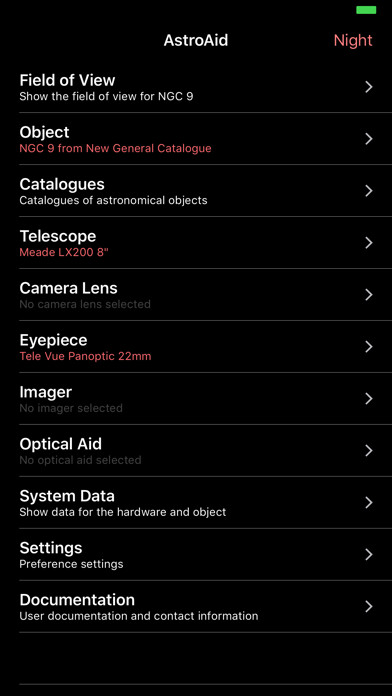 Emulate iPhone app AstroAid using MyAndroid