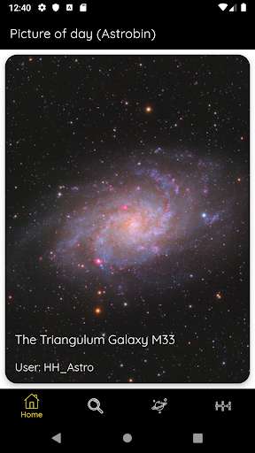 Run android online APK Astrobin app from MyAndroid or emulate Astrobin app using MyAndroid