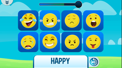 Emulate iPhone app Astrokids. English for kids using MyAndroid