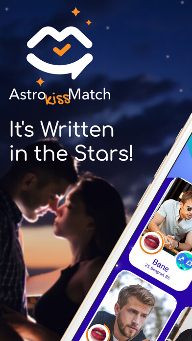 Emulate iPhone app Astro Kiss Match: Astro Dating using MyAndroid