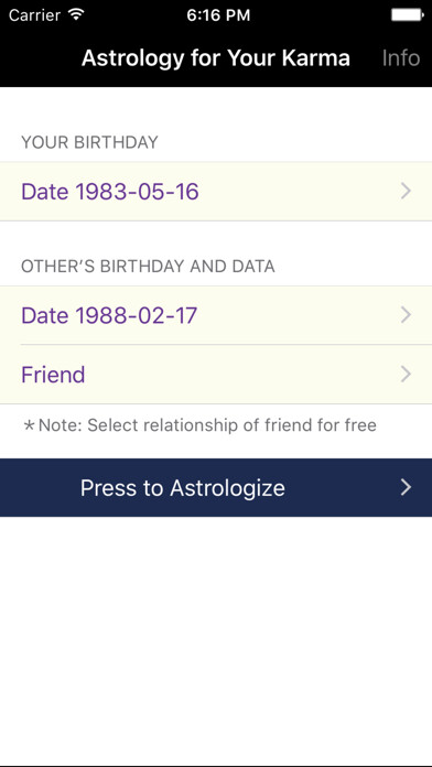 Emulate iPhone app Astrology for Your Karma using MyAndroid Emulate iPhone app Astrology for Your Karma using MyAndroid
