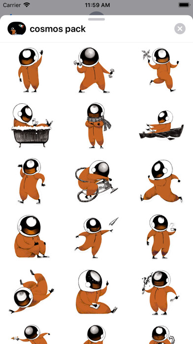 Emulate iPhone app Astronaut - Go to Mars or Moon using MyAndroid