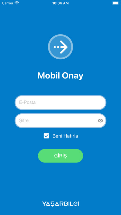 Emulate iPhone app Astron Mobil Onay using MyAndroid
