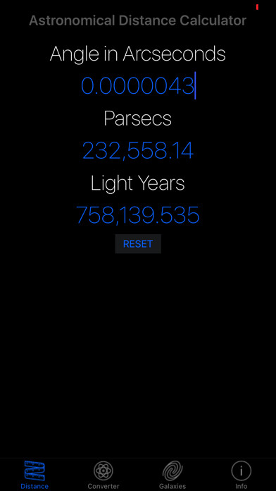 Emulate iPhone app Astronomy Tools HD using MyAndroid