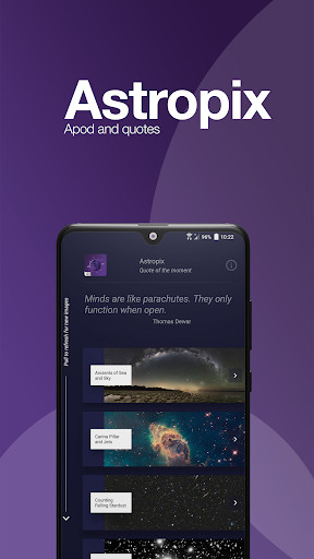 Run android online APK Astropix - Best Designed APOD viewer and quotes from MyAndroid or emulate Astropix - Best Designed APOD viewer and quotes using MyAndroid