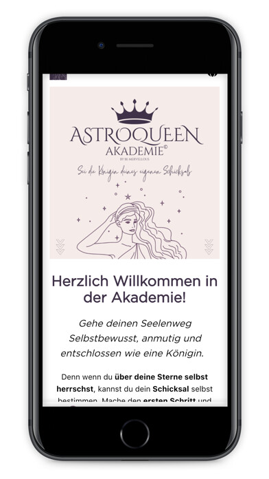 Emulate iPhone app ASTROQUEEN Akademie using MyAndroid Emulate iPhone app ASTROQUEEN Akademie using MyAndroid