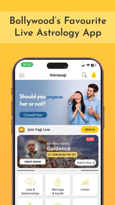 Emulate iPhone app Astroyogi - Astrology Online using MyAndroid Emulate iPhone app Astroyogi - Astrology Online using MyAndroid