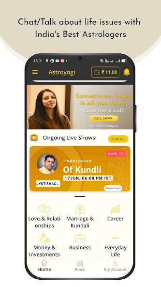 Run android online APK Astroyogi: Online Astrology from MyAndroid or emulate Astroyogi: Online Astrology using MyAndroid