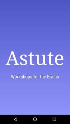 Emulate Android APK ASTUTE - Workshops for the Brains Emulate Android APK ASTUTE - Workshops for the Brains