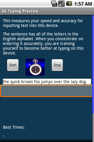 Emulate Android APK AS Typing Practice Emulate Android APK AS Typing Practice