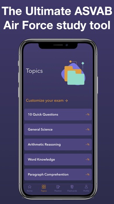 Emulate iPhone app ASVAB Air Force Exam Prep 2021 using MyAndroid Emulate iPhone app ASVAB Air Force Exam Prep 2021 using MyAndroid