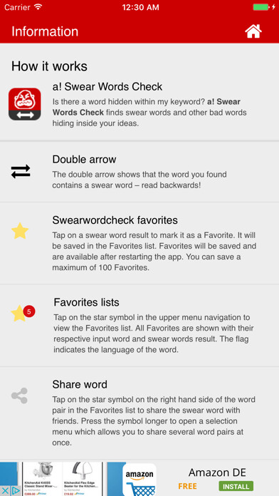 Emulate iPhone app a! Swear Words Check using MyAndroid Emulate iPhone app a! Swear Words Check using MyAndroid
